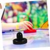 Abaodam 1set Interactive Table Hockey Pucks and Paddles Ice Hockey Accessories for Tables Lightweight and Smooth Design for view 3
