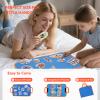 CHEFAN 4 Pack Felt Board Bible Stories Set, Flannel Board Stories, Nativity Flannel Graph Bible Toy for Kids, Include Cain and ABEL, Gideon and The 300 Men, Moses Escape from Egypt, The Fiery Furnace view 3