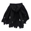 1/12 Action Figure Clothes, Miniature Clothing Cape Men Women, Mini, Dress up Figure Accessories, Doll Clothes for 6 inch, Black view 1