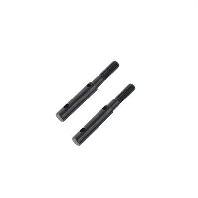 4 Pcs Front Rear Portal Stub Axle Drive Gear Shaft for Axial Capra Currie F9 Axle SCX10 III AR45 Axle