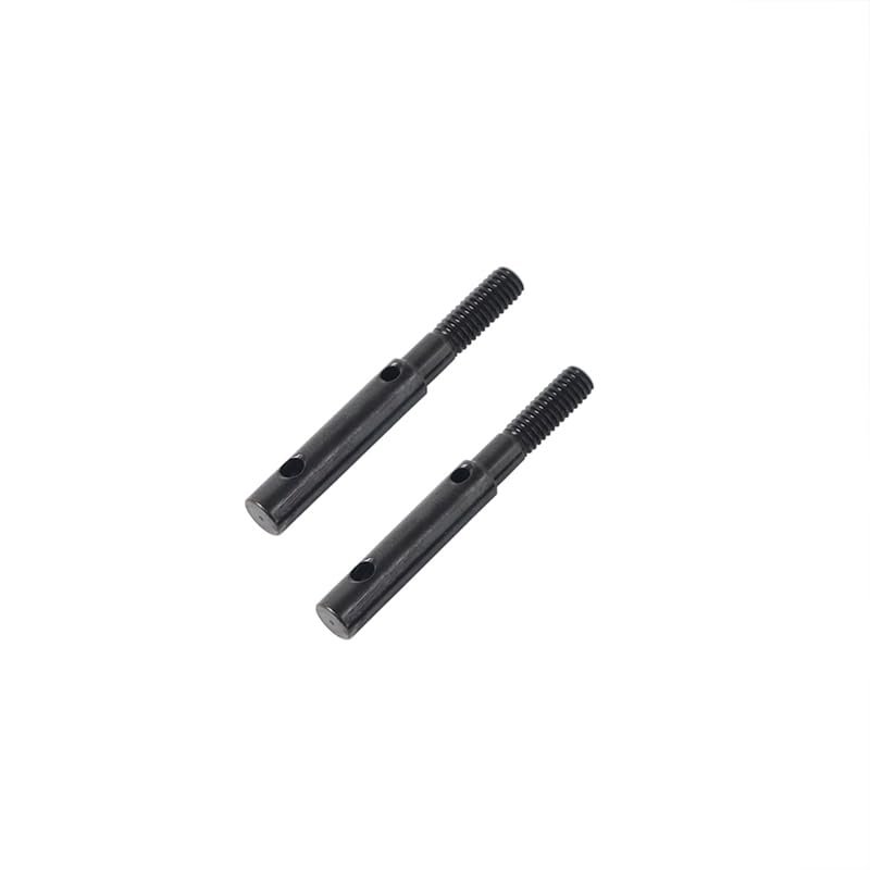 4 Pcs Front Rear Portal Stub Axle Drive Gear Shaft for Axial Capra Currie F9 Axle SCX10 III AR45 Axle