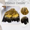 1/12 Action Figure Clothes, Miniature Clothing Cape Men Women, Mini, Dress up Figure Accessories, Doll Clothes for 6 inch, Desert Yellow view 4