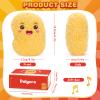 Dalycro Positive Nuggets Plush with Sound, Funny Stuffed Doll Toy for Teens and Women Cute Chicken Plush Gift for Birthdays Halloween (Positive Nuggets) view 2