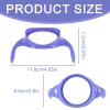 3pcs Handles for Lansinoh Baby Bottles, Removable Anti-Colic Breastfeeding Bottle Holder Easy-Grip Replacement Handle Accessories for Newborn 5oz/8oz Bottles, BPA Free view 2