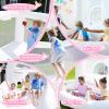 Doctor Dolphin White Bounce House for Kids, Indoor Bounce House with Slide, Inflatable Bouncy House, Kids Bounce House Bouncy Castle, Jump House for Gift Party view 2