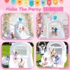 Doctor Dolphin White Bounce House for Kids, Indoor Bounce House with Slide, Inflatable Bouncy House, Kids Bounce House Bouncy Castle, Jump House for Gift Party view 4