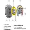Ballet XRP Coin Style  Physical XRP Crypto Wallet, Offline Wallet with Cold Storage Security (XRP Coin 5) view 4
