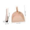 Hemobllo Handheld Boys and Girls Broom Dustpan Set Small Desktop Sweeper for Toddlers Boys and Girls view 2