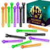 Bulk Halloween Giveaways Handouts Prizes for Kids 100 PCS, Mini Bubble Wands for Toddlers, Bulk Small Halloween Toys Gifts Party Favors Goody Bag Stuffers Fillers Items for Pinata Birthday Classroom view 1