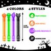 Bulk Halloween Giveaways Handouts Prizes for Kids 100 PCS, Mini Bubble Wands for Toddlers, Bulk Small Halloween Toys Gifts Party Favors Goody Bag Stuffers Fillers Items for Pinata Birthday Classroom view 2