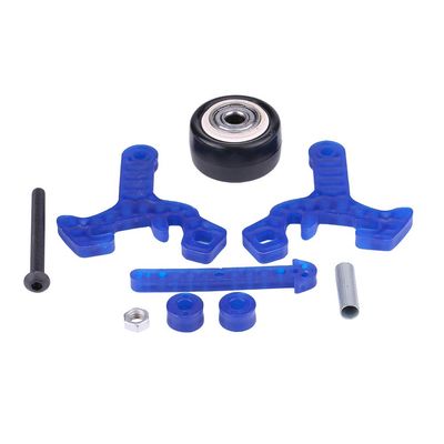 1 Set of High Speed Wheelie Bar Anti roll Wheel, for HSP 94108/94111 / 94188 1/10 Scale RC Car, Plastic Metal RC Accessory
