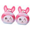 Abaodam 2Pcs Cartoon Iron Piggy Banks for Boy Girl Money Containers with Decorative Coin Organizers for Bedroom Saving and Cash Storage view 1