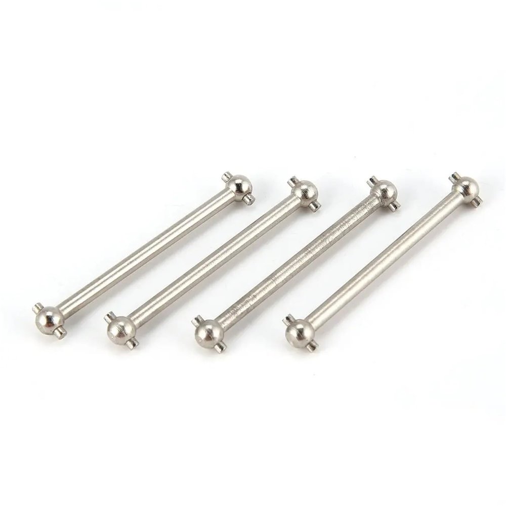 RC Spare Part Compatible with Wltoys A959 A949 A969 A979 K929-B RC Car Part Metal Rear Drive Shaft Transmission Accessories Spare Parts Kit(White)