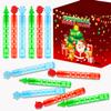 Bulk Christmas Giveaways for Toddlers 200 Pack, Xmas Mini Bubbles Toys Gifts Party Favor Supplies Bulk for Kids, Goody Treat Bag Stocking Stuffer Filler Preschool Prizes Activities for Boys Girls view 1