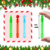 Bulk Christmas Giveaways for Toddlers 200 Pack, Xmas Mini Bubbles Toys Gifts Party Favor Supplies Bulk for Kids, Goody Treat Bag Stocking Stuffer Filler Preschool Prizes Activities for Boys Girls view 2