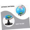 HEMOTON 1pc Geography Teaching Globe Desktop Geographic Globe Ball Learning Globes of The World with Stand Globes of Earth for Adults Large Globe for Kids Geographic Plastic view 4