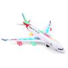 AtomDream Tech Bump and Go Airplane Toy with 4D Lights & Sounds, Realistic Moving Plane with Automatic Direction Change, Interactive Aircraft Toy for Boys & Girls Ages 312, (Red) view 1