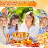 Fall Goodie Treat Bag Stuffers Prizes for Kids 32 Pack, Autumn Small Bubbles Party Favors Supplies for Toddlers, Thanksgiving Friendsgiving Birthday Classroom Toys Gifts Basket Trinkets Decorations view 3