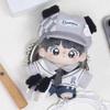 niannyyhouse 10cm-15cm Plush Doll Clothes Hat Shirt Tie Vest Pants Backpack Puppy Suit Stuffed Animal Dressup view 3