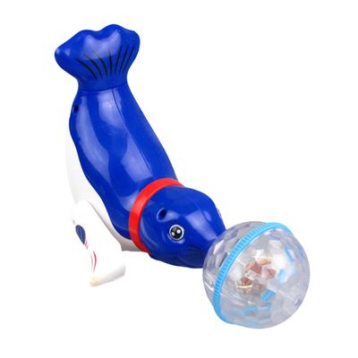 BESPORTBLE Cartoon Sea Lion Educational Funny Sea Lion Holding Ball Craft for Design Safe Edges Present for Creative Playtime