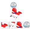 BESPORTBLE Cartoon Sea Lion Educational Funny Sea Lion Holding Ball Craft for Design Safe Edges Present for Creative Playtime view 4