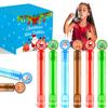 100 Pack Winter Small Gifts Toys Prizes for Kids, Bulk Easter Mini Bubble Wands Party Favors Accessories for Toddlers, Holiday Non Candy Treats Goodie Bag Stuffers Fillers for Boys Girls view 1