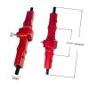 1:16 RC Car Front and Rear Axle Set Repair Parts Accessories Professional DIY Modified Easy Installation Metal for WPL C14, Red view 3