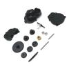 RC Car Accessories for FMS Xiaoqi Crusher Suitable for FCX24 for FCX18 K5 1/24 Metal Upgraded Version Dual Speed Transmission Remote Control Car Upgrade Parts(Black) view 1