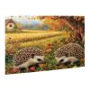 Cafemira Adult Jigsaw Puzzle 500 Pcs,Two Hedgehogs in The Field,Relieve Stress and Enjoy The Fun of Solving Puzzles,Every Piece is Unique,Vibrant and Unique,Ideal for Relaxation and Family Fun view 3