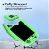 Case for RG34XX Retro Handheld Game Console, Sillence Material,Shock-Absorbing and Anti Drop Protection Soft Shell,with LanyardLuminous Green. view 2