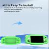 Case for RG34XX Retro Handheld Game Console, Sillence Material,Shock-Absorbing and Anti Drop Protection Soft Shell,with LanyardLuminous Green. view 4