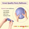 110pcs Dusty Blue Balloon 12 Inch, Blue Latex Balloons for Birthday Party Baby Shower Wedding(with 2 Ribbons). view 2