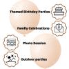 110pcs Nude Balloon 12 inch, Beige Latex Balloons for Birthday Party Baby Shower Wedding(with 2 Ribbons). view 3