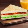byepica 3 Pcs Realistic Fake Sandwiches for Photography and Decoration, Pu Resin Bread Models, Triangle Shape, Ideal for Home Kitchen and Party Displays view 4