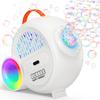 Bubble Machine for Kids Toddlers, Automatic Bubble Blower with RGB Light, 4000+ Bubbles/Min Bubble Maker with 10 Refill Packs, Easter Christmas Birthday Party Gifts for 3 4 5 6 7 8 Year Old Boy Girl view 1