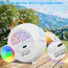 Bubble Machine for Kids Toddlers, Automatic Bubble Blower with RGB Light, 4000+ Bubbles/Min Bubble Maker with 10 Refill Packs, Easter Christmas Birthday Party Gifts for 3 4 5 6 7 8 Year Old Boy Girl view 2