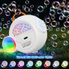 Bubble Machine for Kids Toddlers, Automatic Bubble Blower with RGB Light, 4000+ Bubbles/Min Bubble Maker with 10 Refill Packs, Easter Christmas Birthday Party Gifts for 3 4 5 6 7 8 Year Old Boy Girl view 3