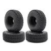 4pcs 1.9 Inch Rubber Tyre 110 * 45mm Compatible with 1/10 RC Crawler SCX10 90046 AXI03007 TRX4 VS4-10 Gen8 MST CFX(BlackGrey) view 1