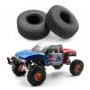 4pcs 1.9 Inch Rubber Tyre 110 * 45mm Compatible with 1/10 RC Crawler SCX10 90046 AXI03007 TRX4 VS4-10 Gen8 MST CFX(BlackGrey) view 3