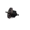 1 PCS All Metal Front Rear Differential 1/10 RC Car Upgrade Parts Compatible with Traxs Slash 4X4 VXL Stampede Rustler Remo HQ727(Black 1PCS) view 1