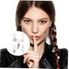 CTIRCHIU 50pcs Metal Hair Braid Rings Hair Jewelry Star Braid Rings DIY Decor Accessories view 3