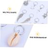 CTIRCHIU 50pcs Metal Hair Braid Rings Hair Jewelry Star Braid Rings DIY Decor Accessories view 4