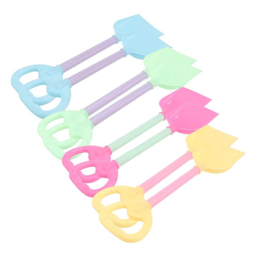 Garneck 8pcs Boys and Girls Beach Shovel Toy Random Sand Shovels for for Sandbox Backyard Fun and Beach Activities