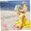 Garneck 8pcs Boys and Girls Beach Shovel Toy Random Sand Shovels for for Sandbox Backyard Fun and Beach Activities view 4