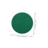 BESPORTBLE 6pcs Green Self-Adhesive Air Hockey Felt Pads for Goal Handles and Paddles Replacement Stickers for Enhanced view 2