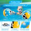 12PCS Beach Ball Set-8 Inch Toy-Inspire Game Themed Inflatable Balls for Kids Inspired by Popular Animated Movies,Perfect for Beach Party Games,Summer Pool Fun,Birthday Favors,Classroom Prizes view 3