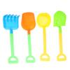 Garneck 1 Set Sand Digging Plastic Shovel Kit for Beach Play for Sandcastles and Easy to Pack for Summer Fun Random Color view 1