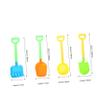 Garneck 1 Set Sand Digging Plastic Shovel Kit for Beach Play for Sandcastles and Easy to Pack for Summer Fun Random Color view 2
