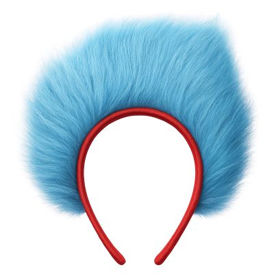 Exacoo Hhalloween Headpiece Hair Accessories For Women Blue Headband Photo Booth Props Halloween Party Decorations Custome Party Supplies Cosplay