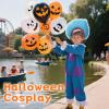 Exacoo Hhalloween Headpiece Hair Accessories For Women Blue Headband Photo Booth Props Halloween Party Decorations Custome Party Supplies Cosplay view 2